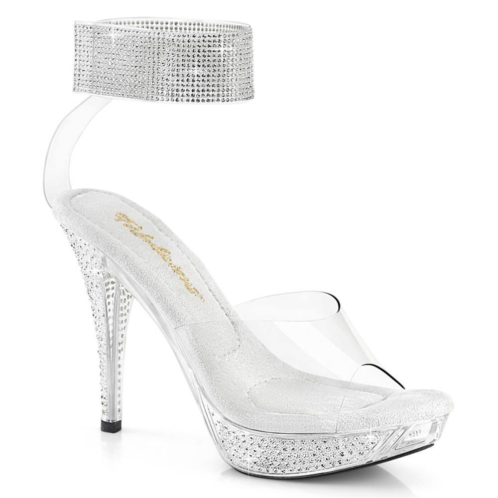 Fabulicious - ELEGANT442 Sandale à bride à la cheville - Transparent Product image